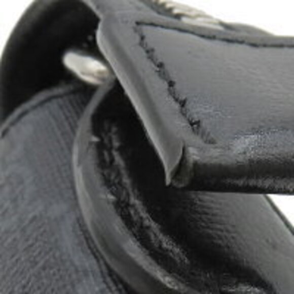 Gucci Interlocking GG Supreme Bag Black Shoulder Clutch - Picture 7 of 8